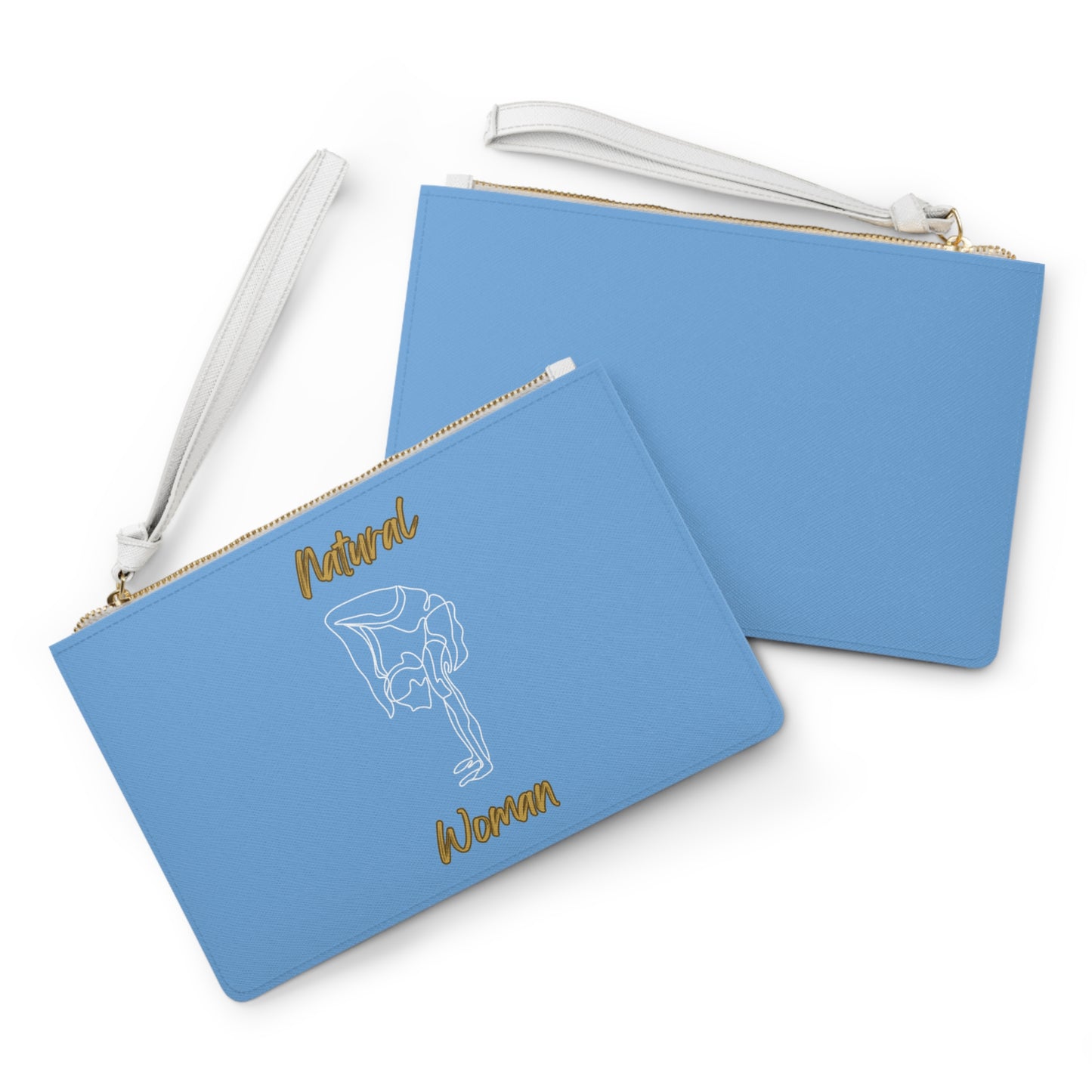Natural Woman Flexible (WL) Clutch Bag LIGHT BLUE