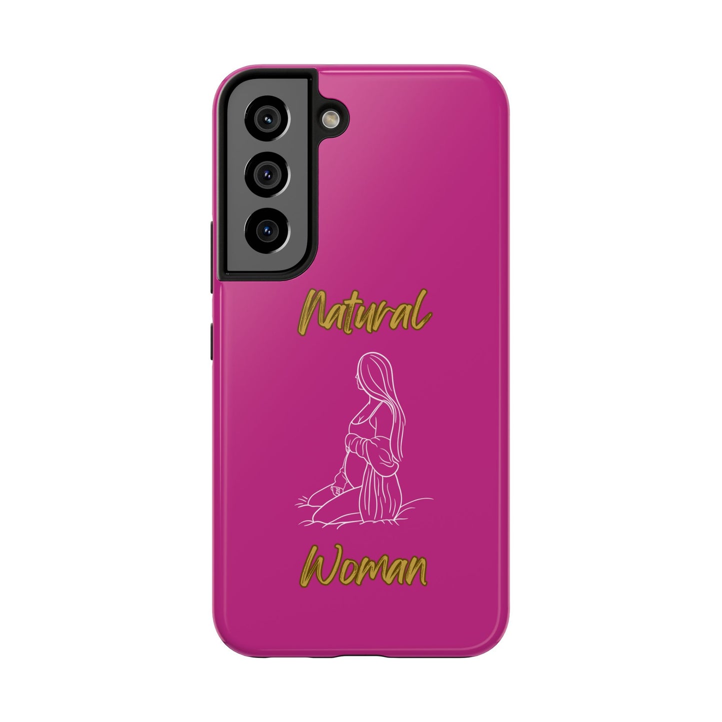 Natural Woman Expecting (WL)Tough Phone Cases PINK