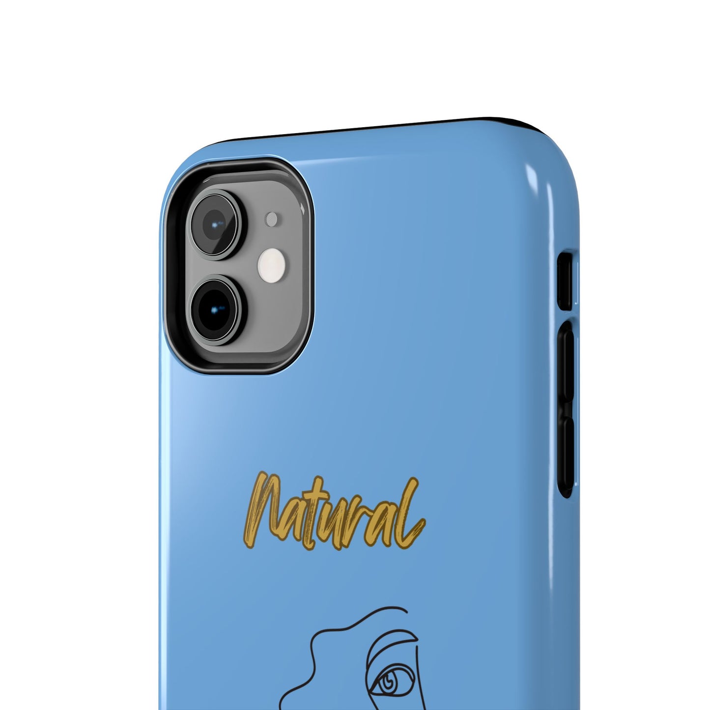 Natural Woman Peekaboo (BL)Tough Phone Cases LIGHT BLUE