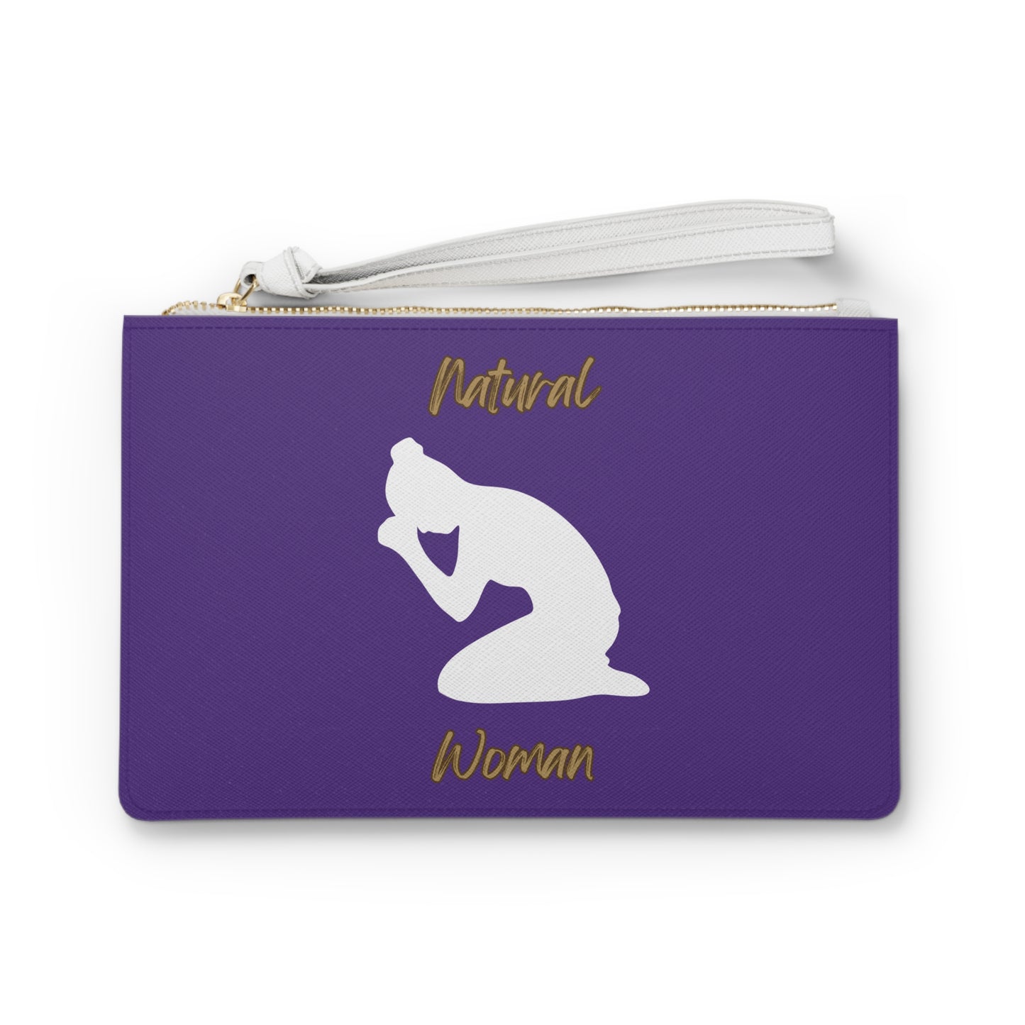 Natural Woman Pray (WL) Clutch Bag PURPLE