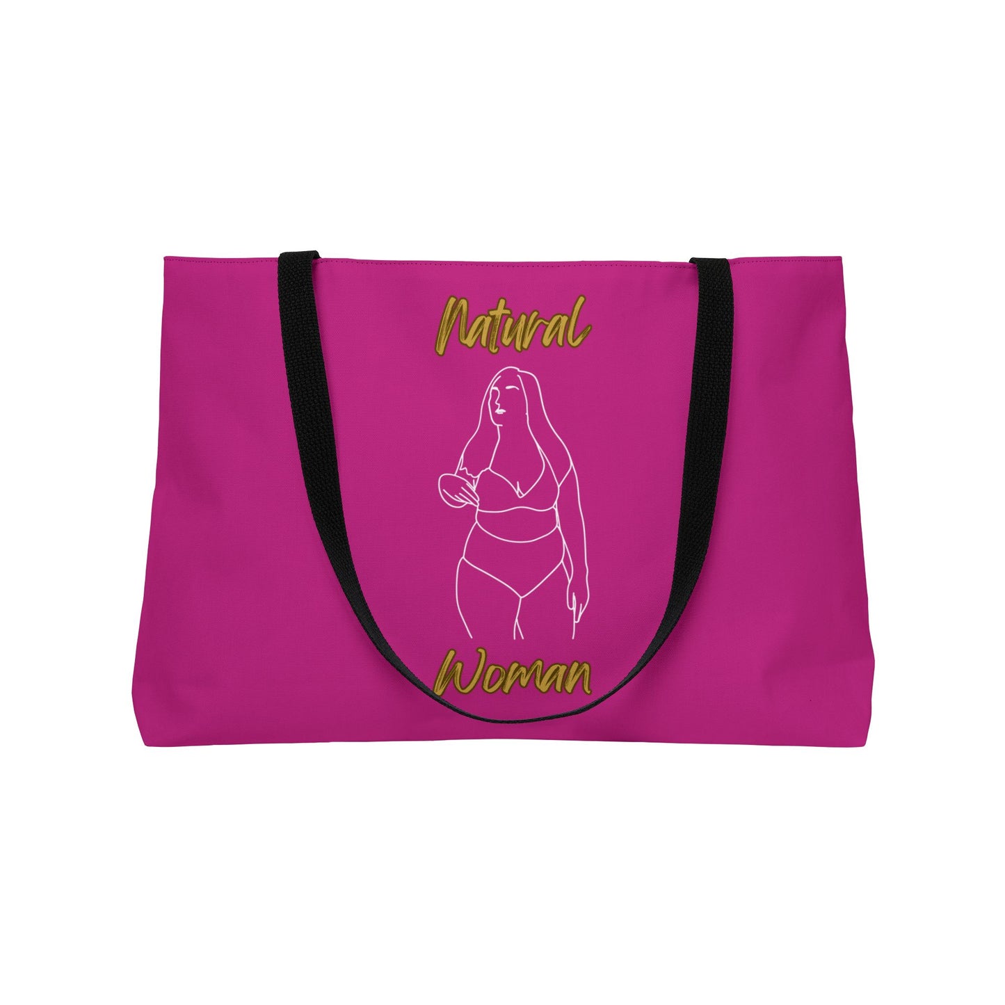 Natural Woman Full Beauty (WL) Weekender Tote Bag PINK