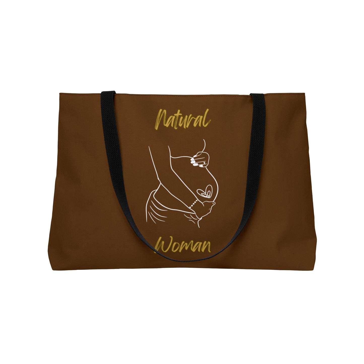 Natural Woman Loved In & Out (WL) Weekender Tote Bag BROWN