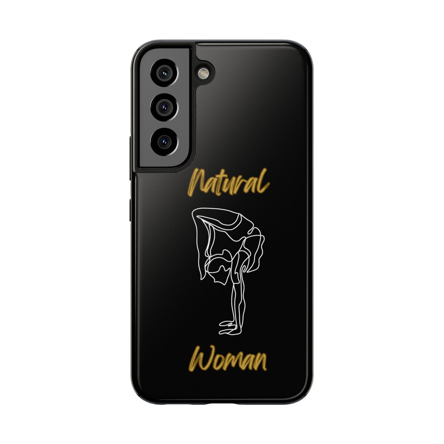 Natural Woman Flexible (WL)Tough Phone Cases BLACK