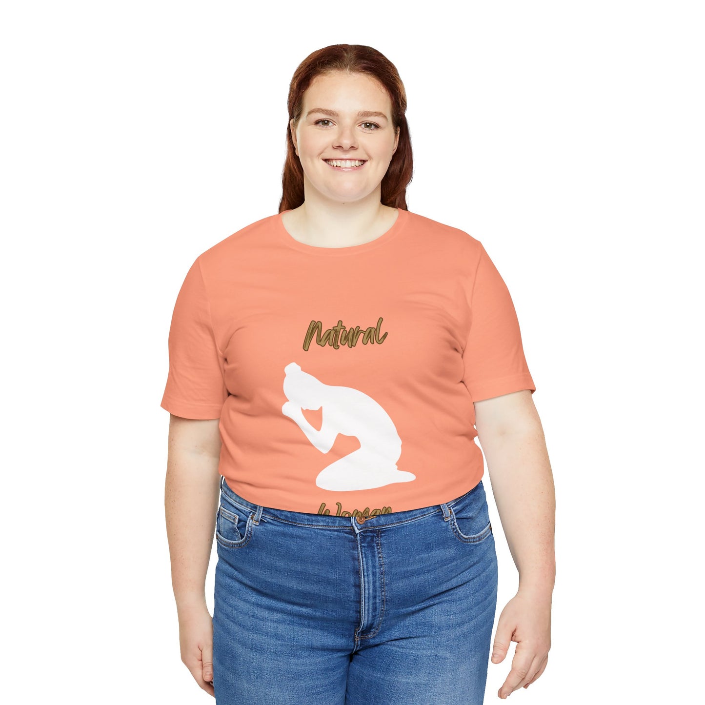 Natural Woman Pray  (WL) Short Sleeve T-Shirt