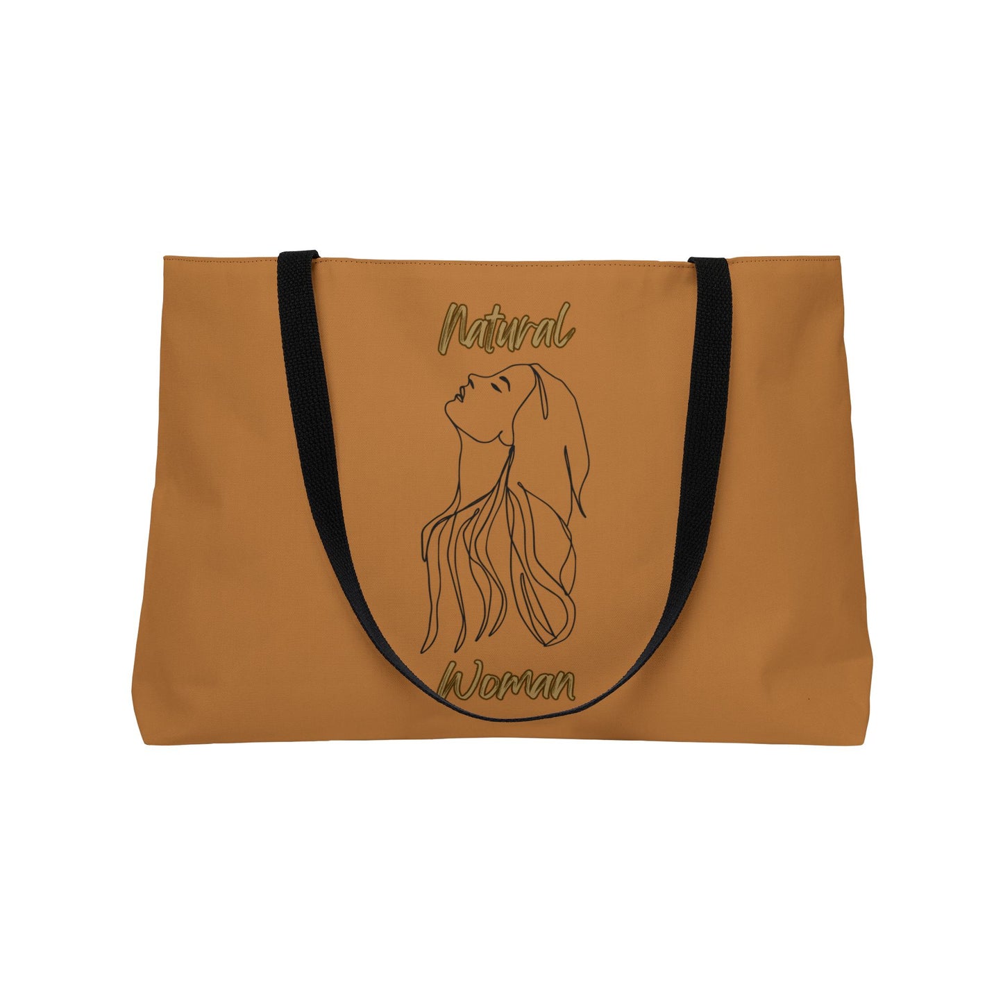 Natural Woman Appreciation (BL) WeekenderTote Bag LIGHT BROWN