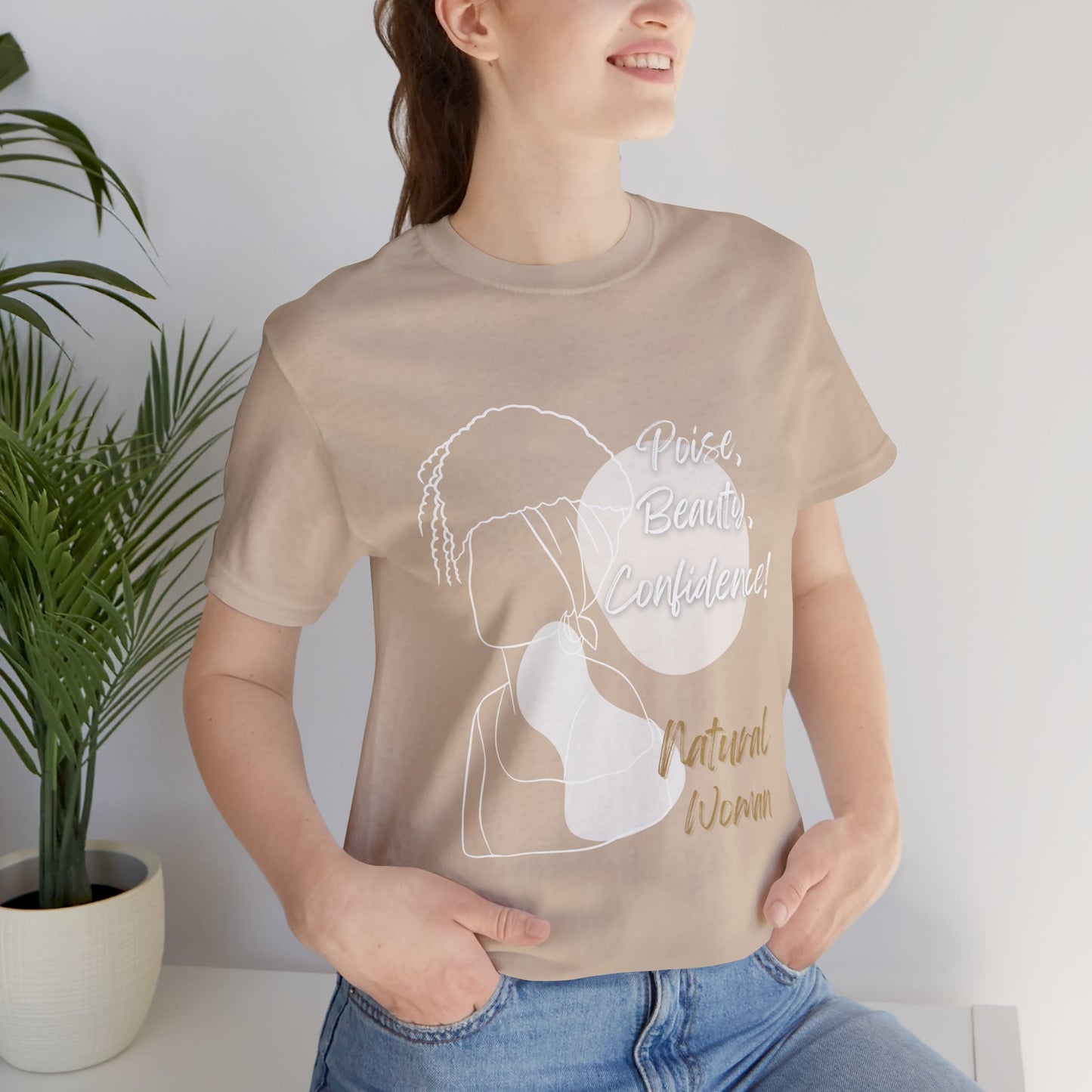 Natural Woman Puff (WL) Short Sleeve T-Shirt