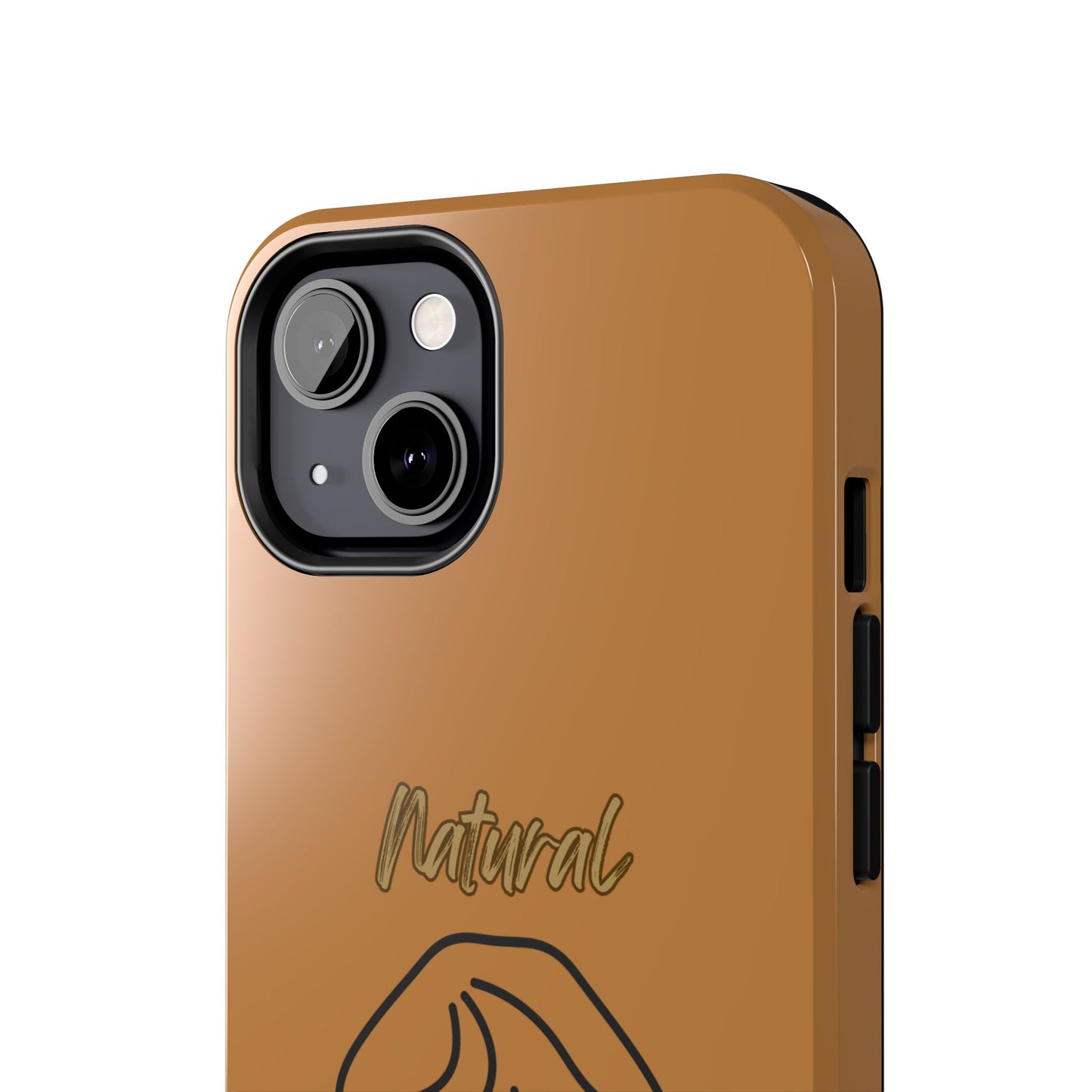 Natural Woman Modest (BL)Tough Phone Cases LIGHT BROWN
