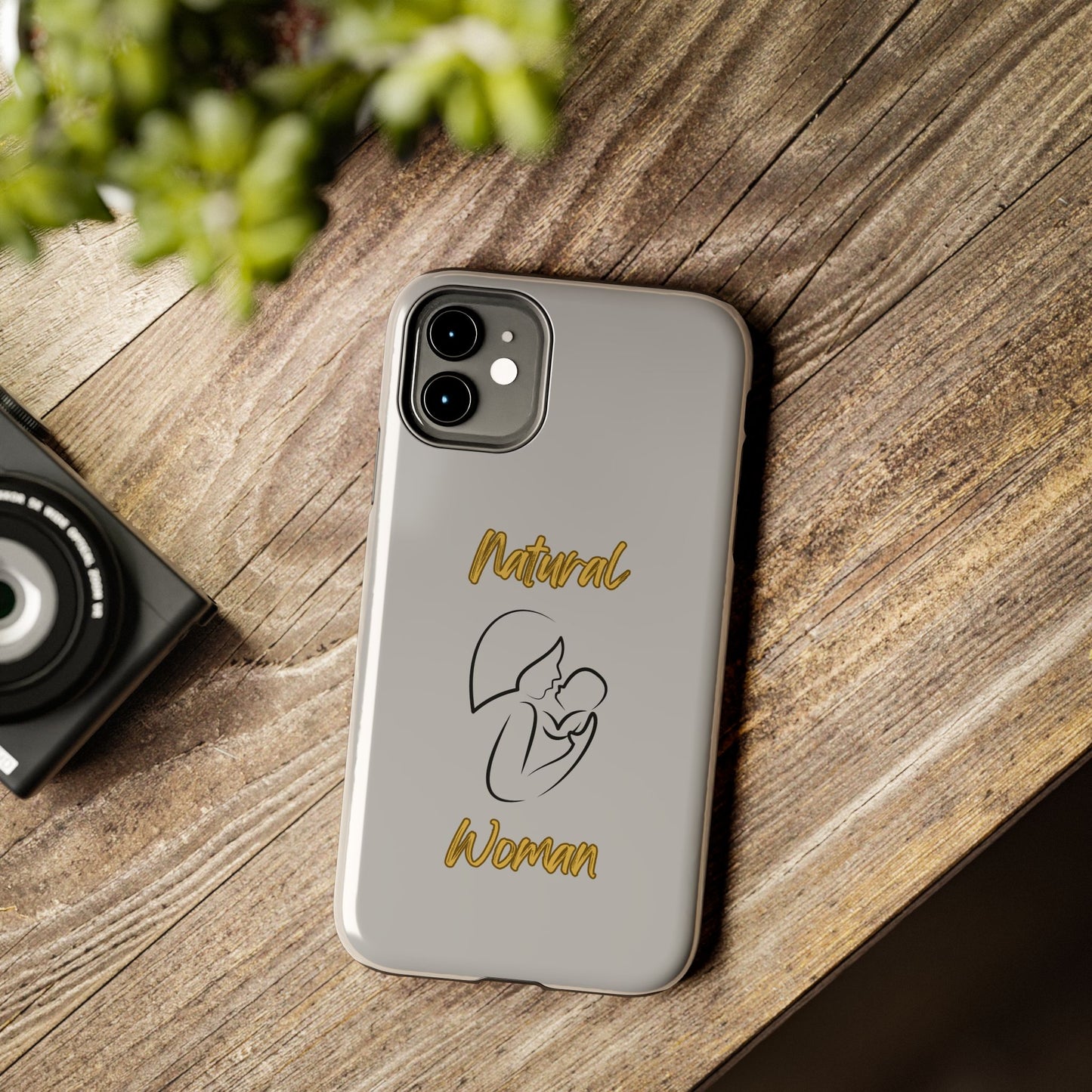 Natural Woman Long Awaited (BL)Tough Phone Cases LIGHT GREY