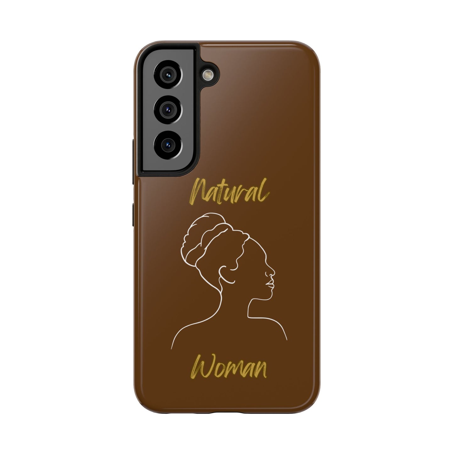 Natural Woman Mixed (WL)Tough Phone Cases BROWN