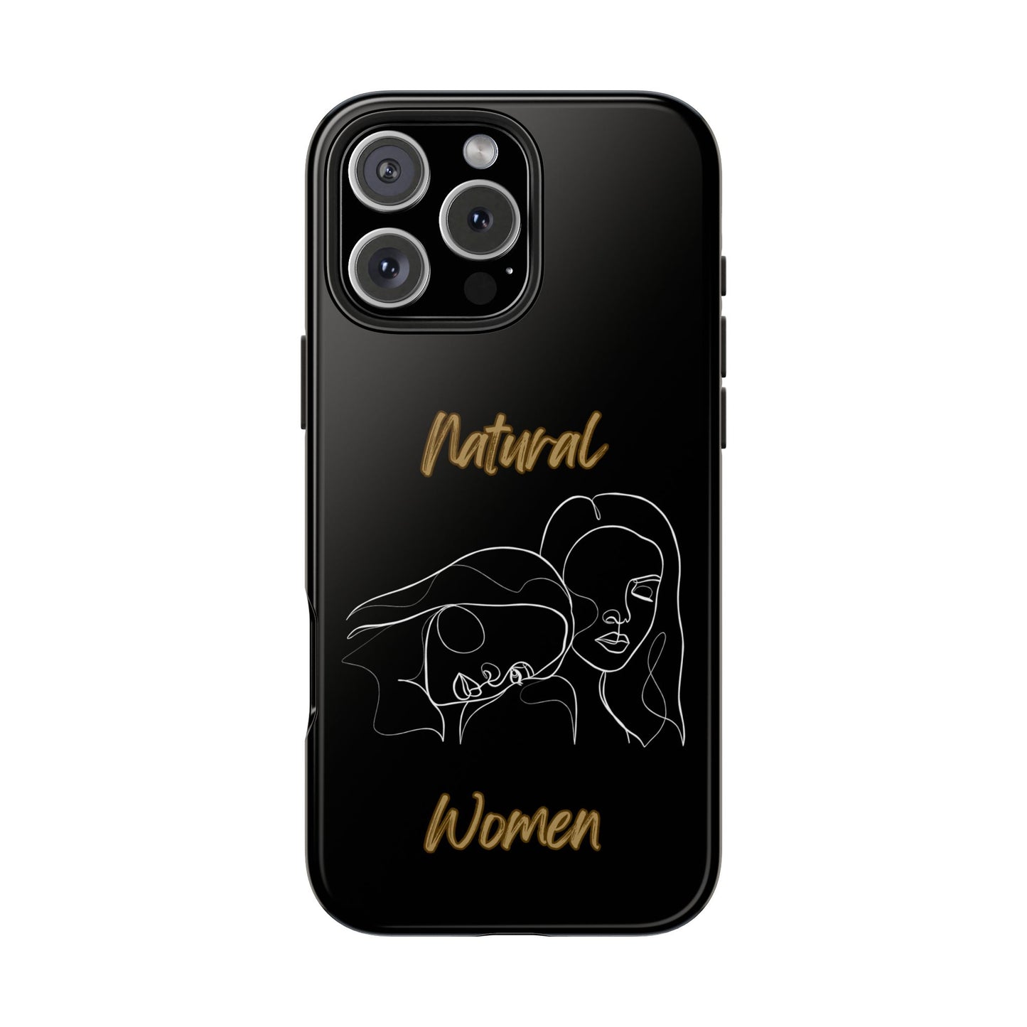 Natural Woman Sisters (WL)Tough Phone Cases BLACK