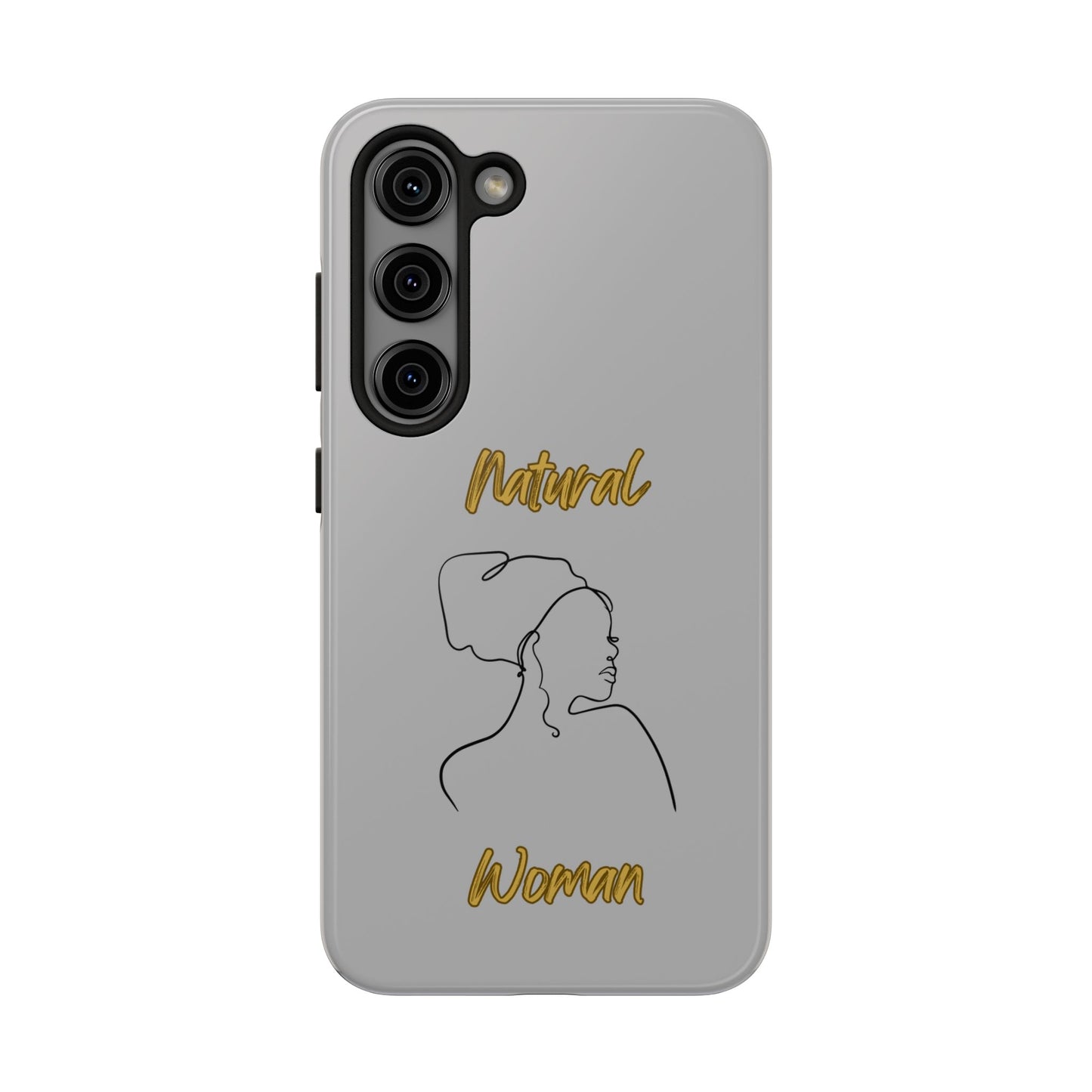 Natural Woman Refreshed (BL)Tough Phone Cases LIGHT GREY