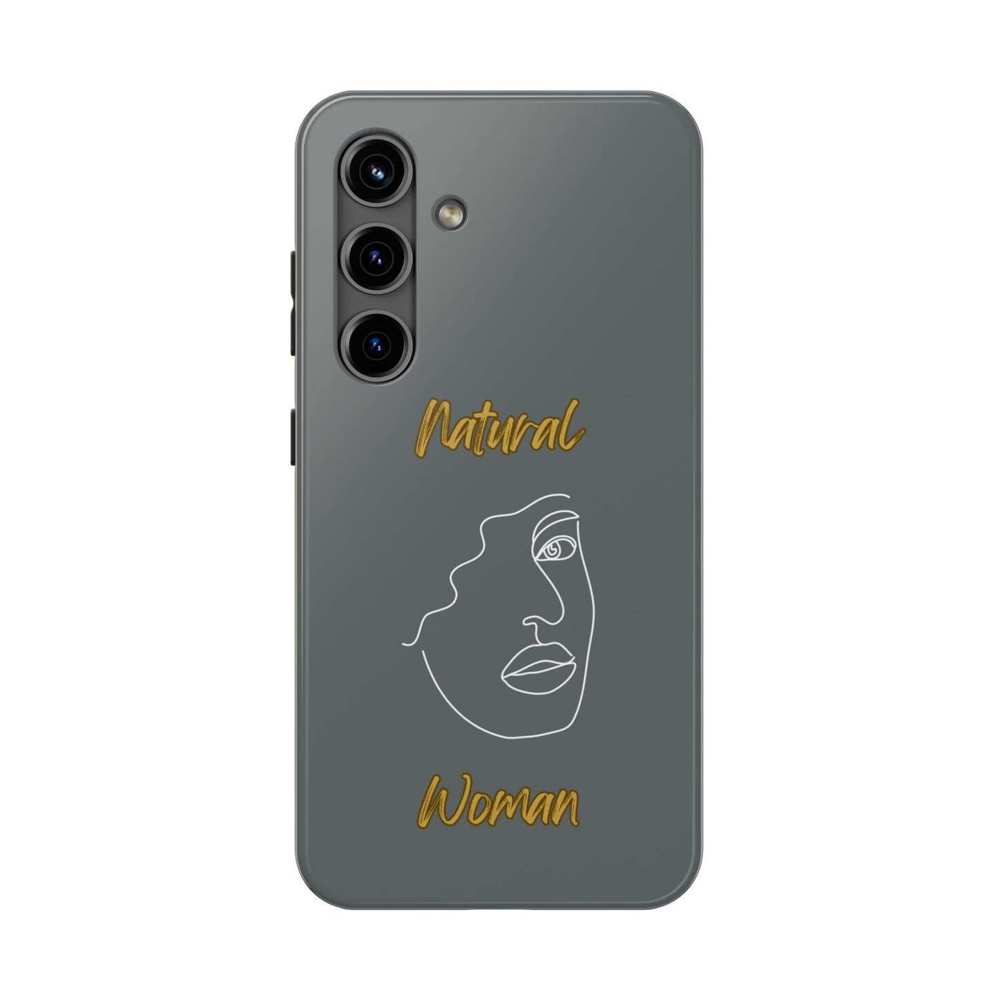 Natural Woman Peekaboo (WL)Tough Phone Cases DARK GREY