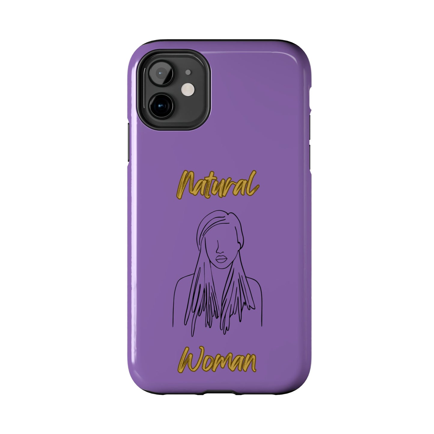 Natural Woman Content (BL)Tough Phone Cases LIGHT PURPLE