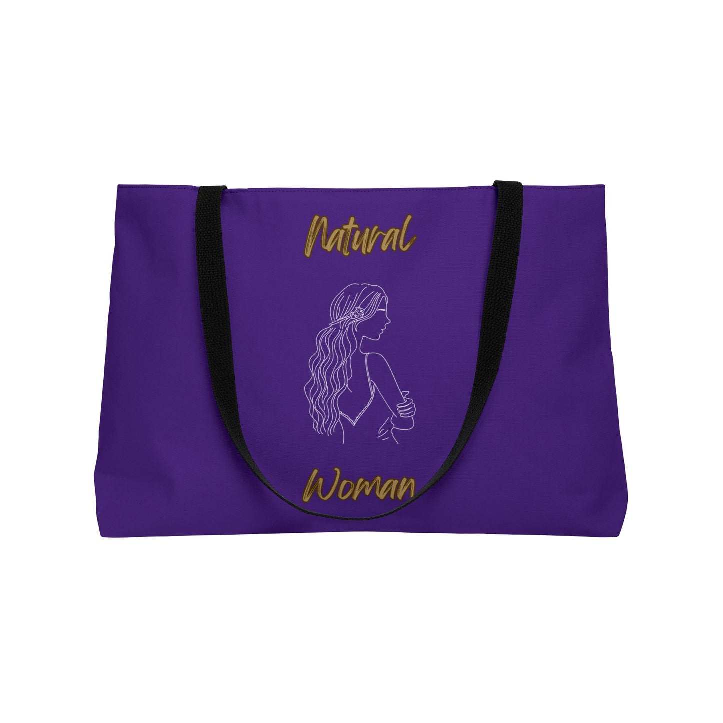 Natural Woman Young Woman (WL) Weekender Tote Bag PURPLE
