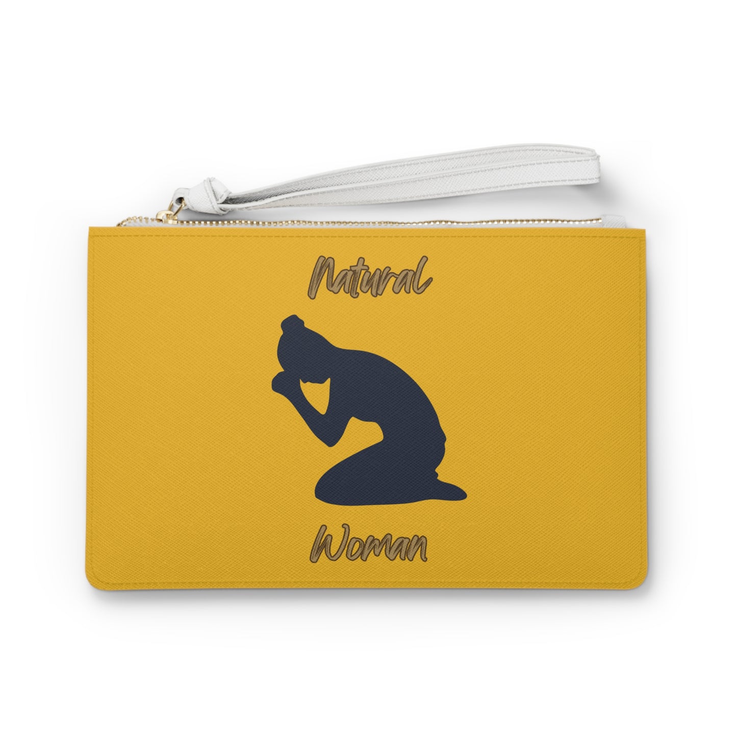Natural Woman Pray (BL) Clutch Bag YELLOW