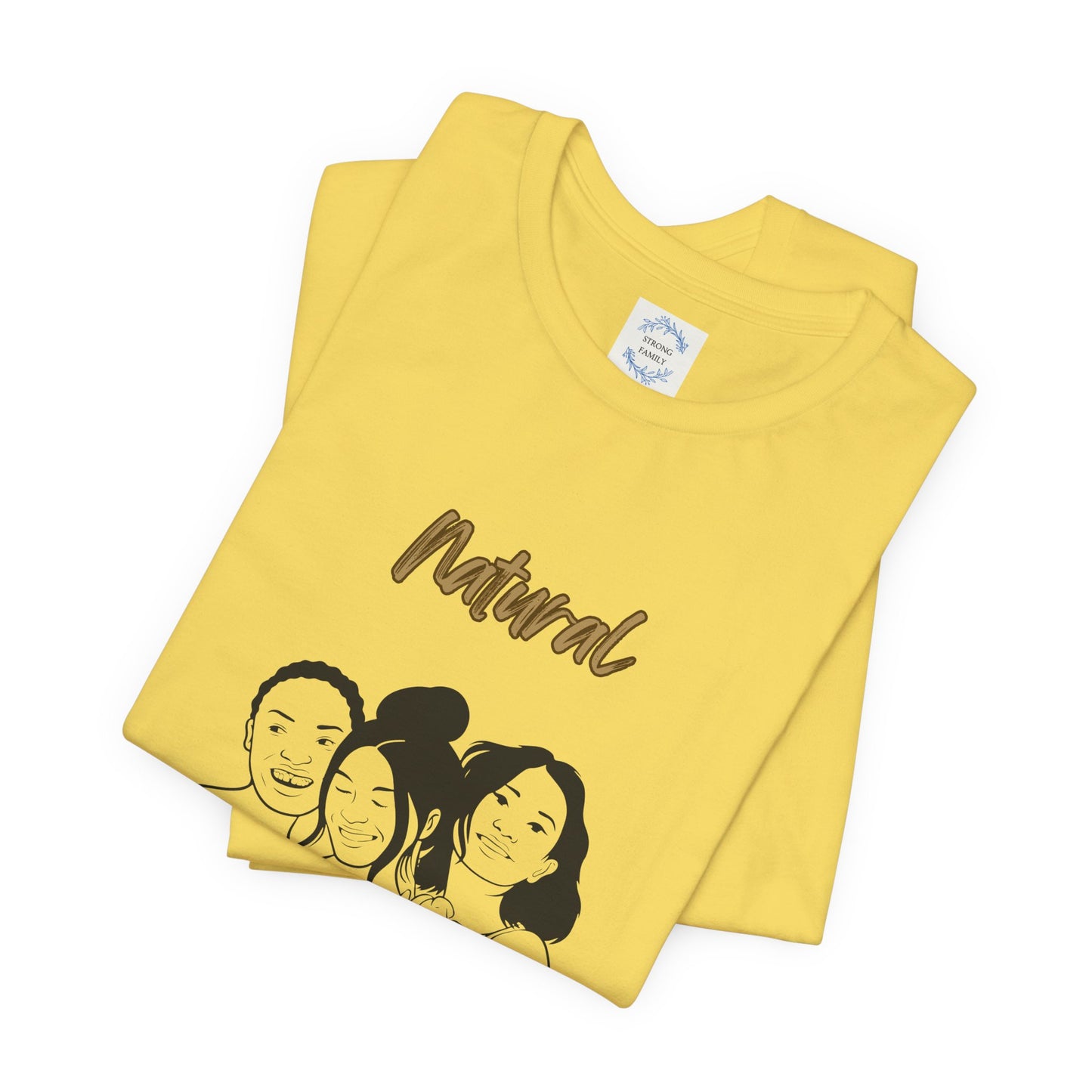 Natural Woman Laughing Friends (BL) Short Sleeve T-Shirt