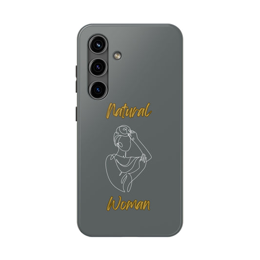 Natural Woman Style (WL)Tough Phone Cases DARK GREY