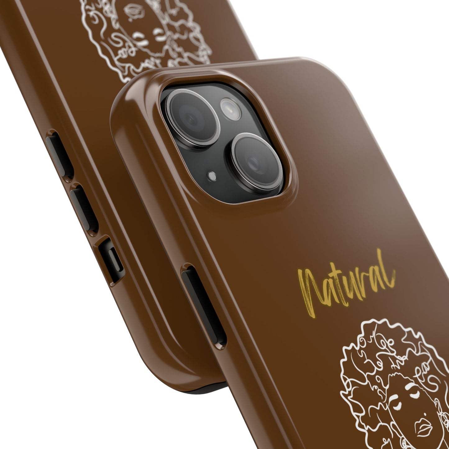 Natural Woman All About Me (WL)Tough Phone Cases BROWN