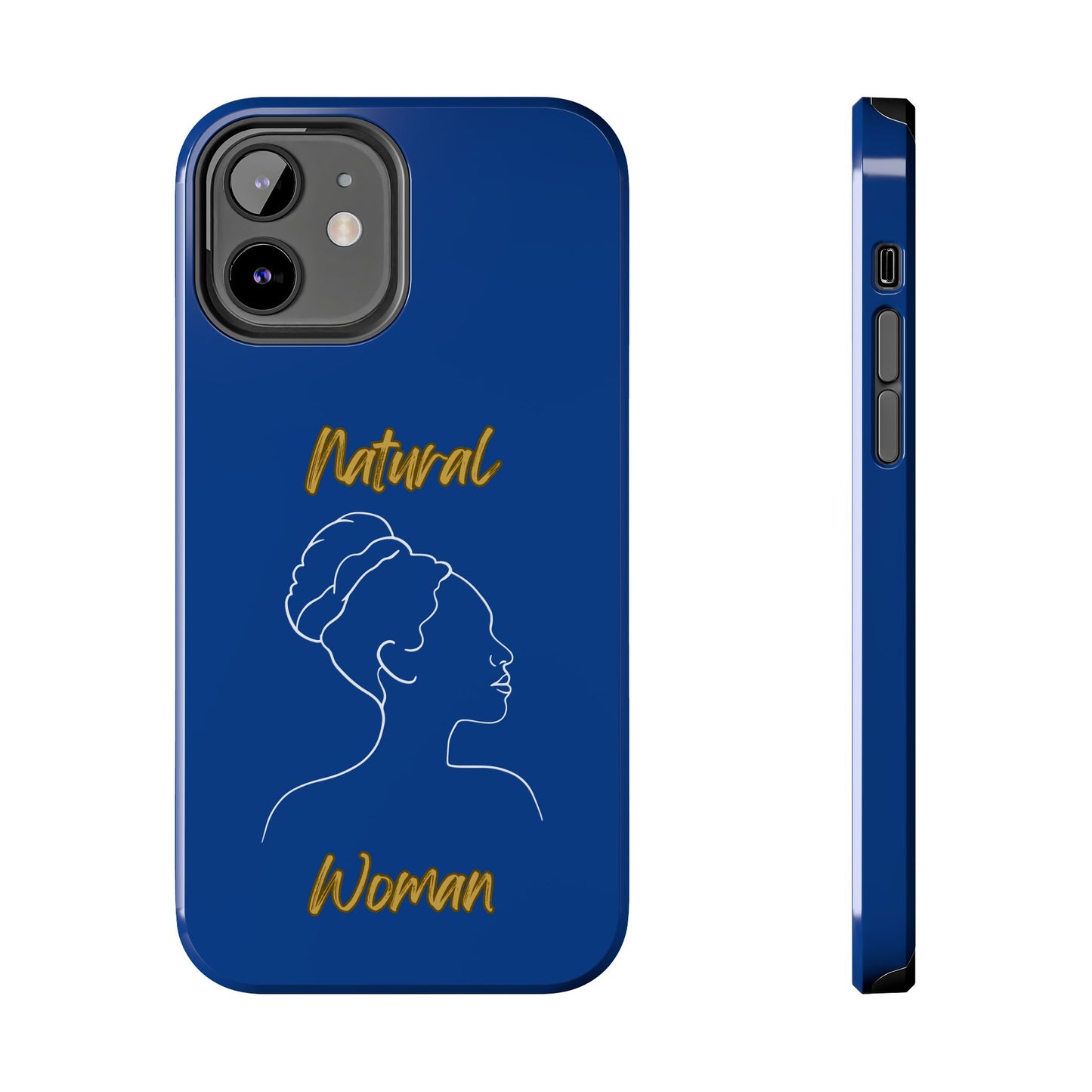 Natural Woman Mixed (WL)Tough Phone Cases DARK BLUE
