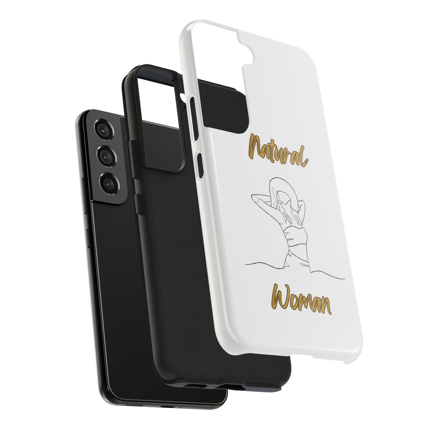 Natural Woman Sun Fun (BL)Tough Phone Cases WHITE