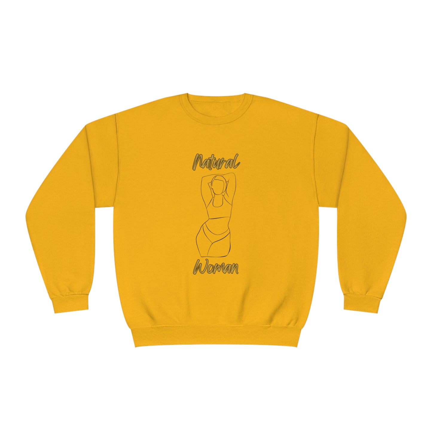 Natural Woman I Love Me (BL) Crewneck Sweatshirt