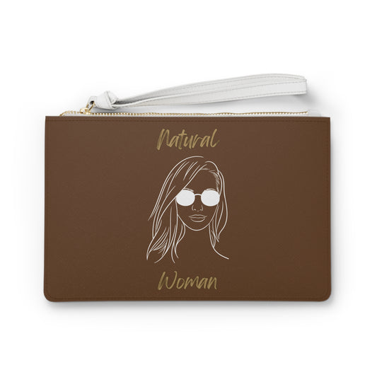 Natural Woman Shades (WL) Clutch Bag BROWN