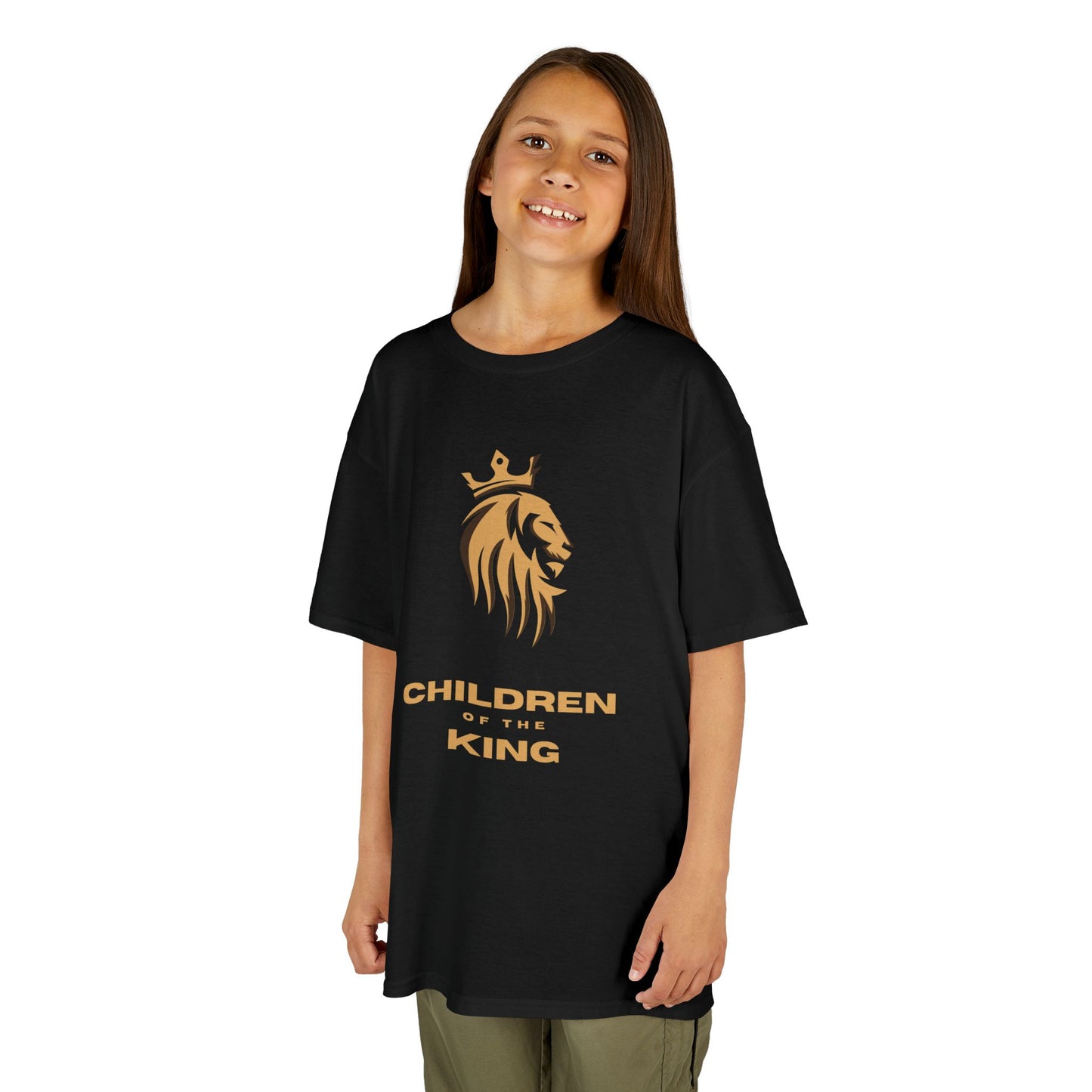 Children of the King Inspirational Kids Cotton T-Shirt (BRL)