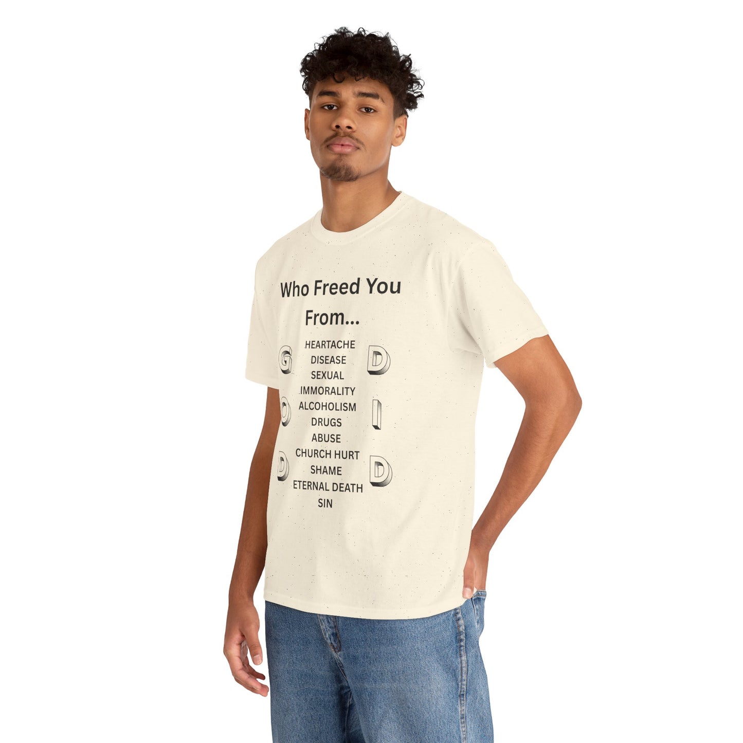 GOD DID Unisex T-shirt (BL)