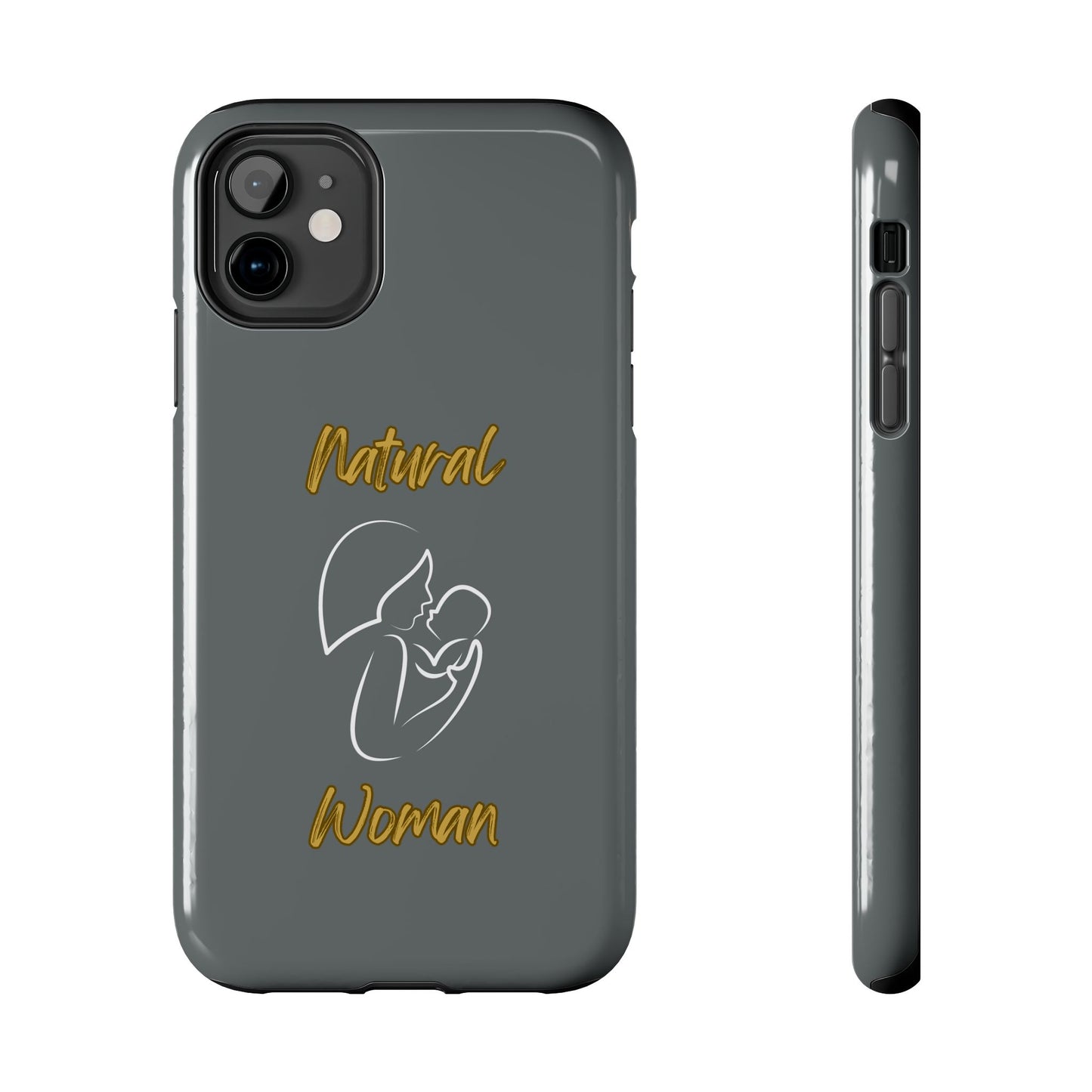 Natural Woman Long Awaited (WL)Tough Phone Cases DARK GREY