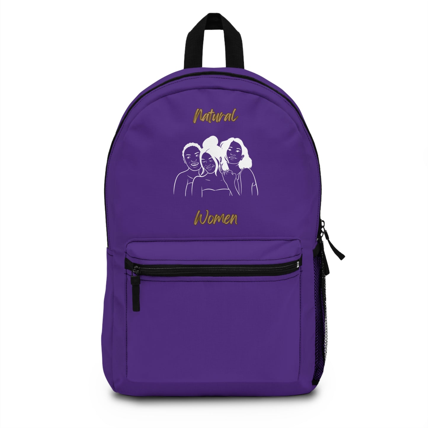 Natural Women Laughing Friends (WL) Backpack PURPLE