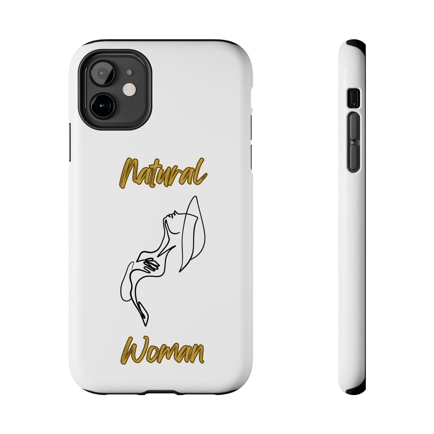 Natural Woman Free (BL)Tough Phone Cases WHITE