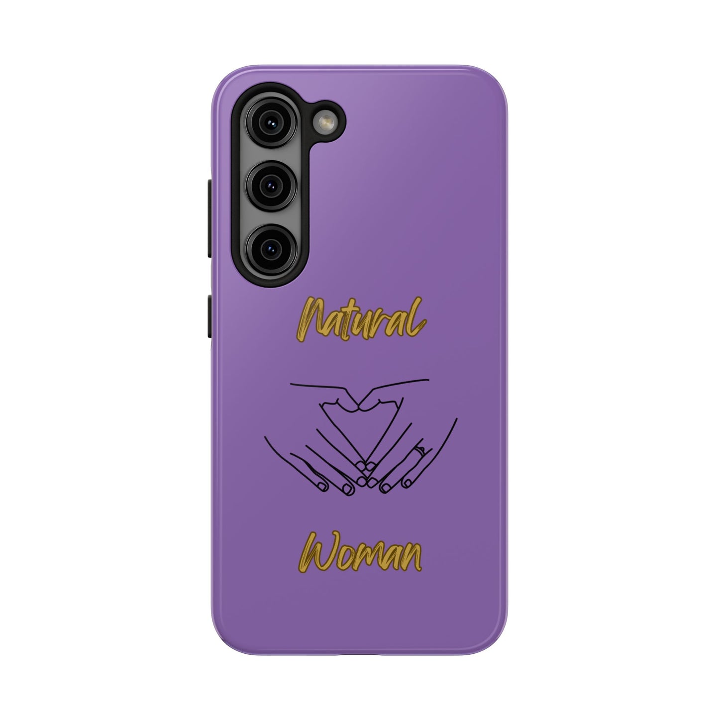 Natural Woman I Love You (BL)Tough Phone Cases LIGHT PURPLE