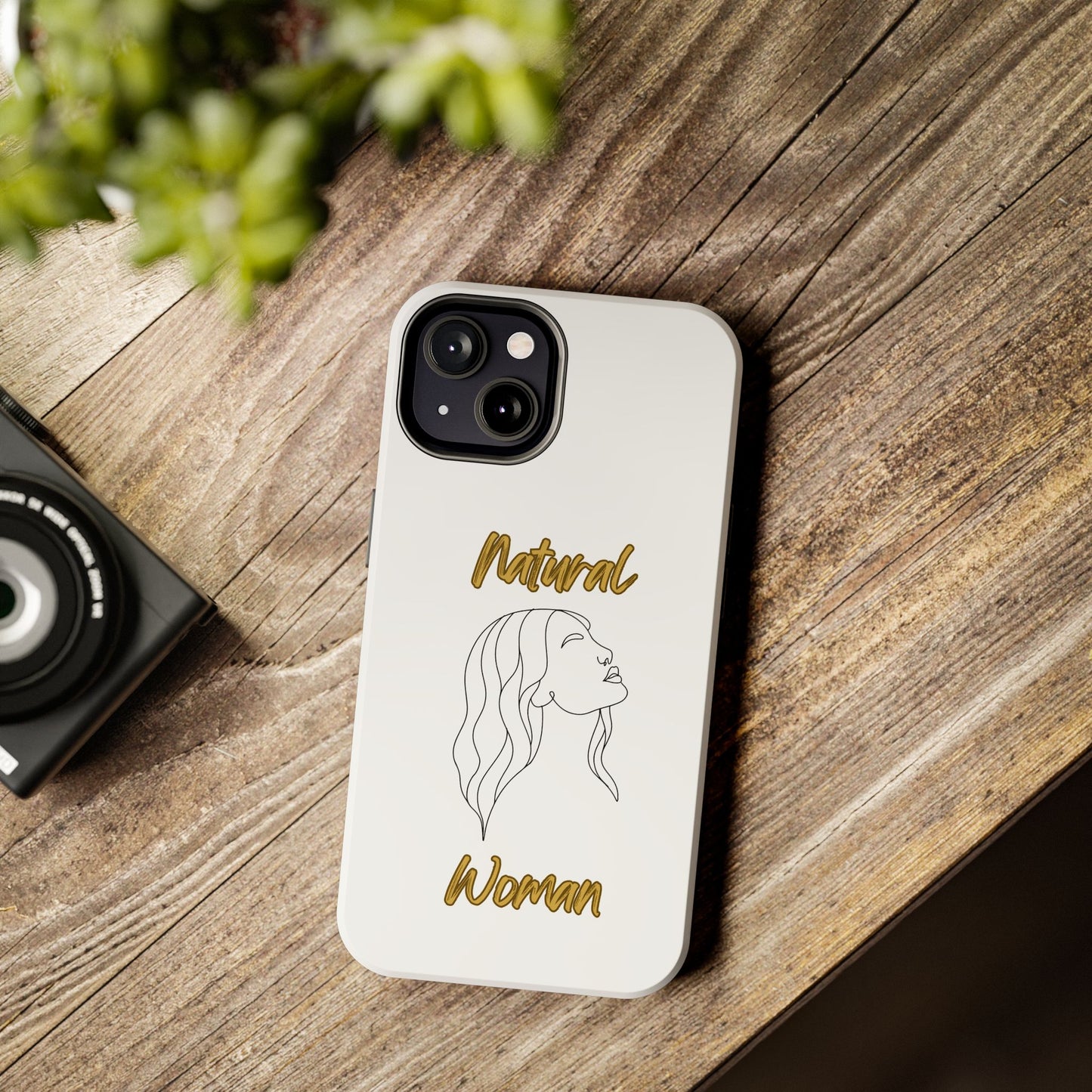 Natural Woman Breeze On Face (BL)Tough Phone Cases WHITE