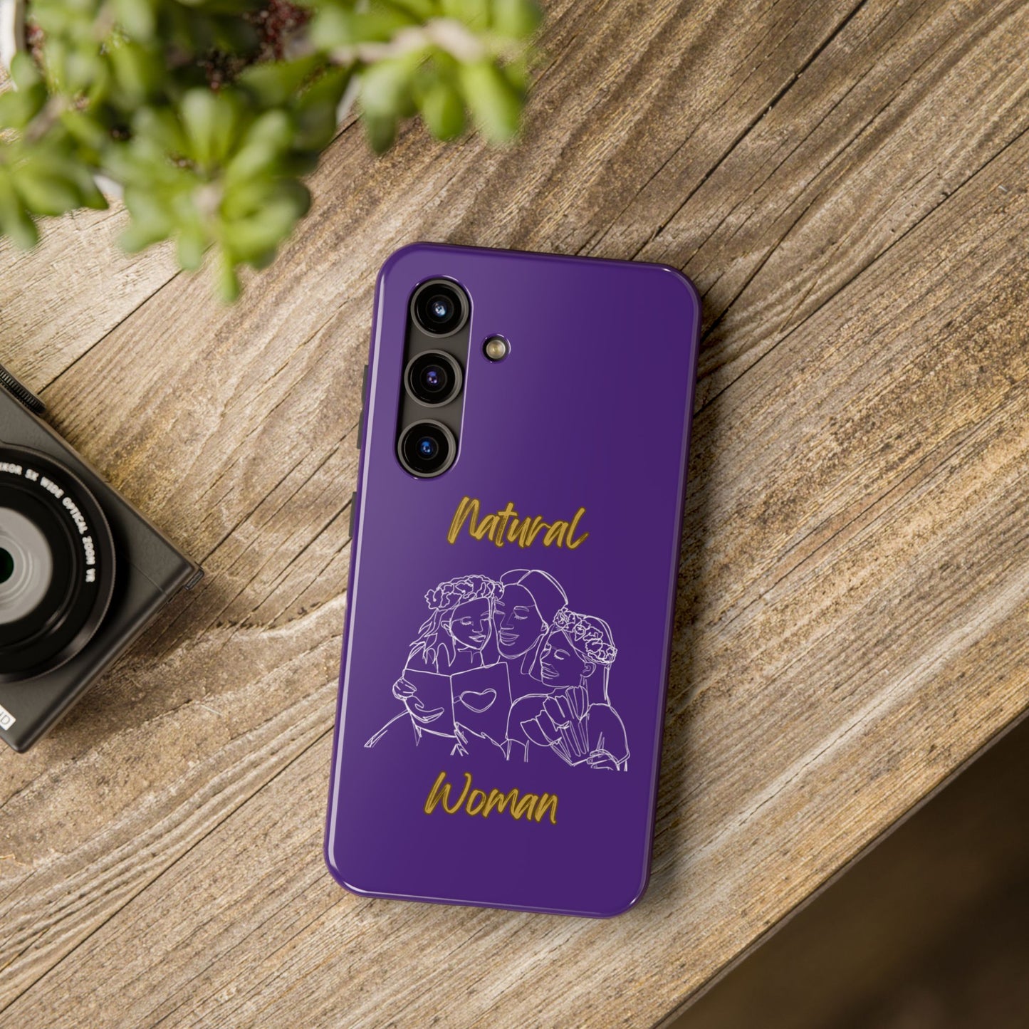 Natural Woman Me & My Girls (WL)Tough Phone Cases PURPLE