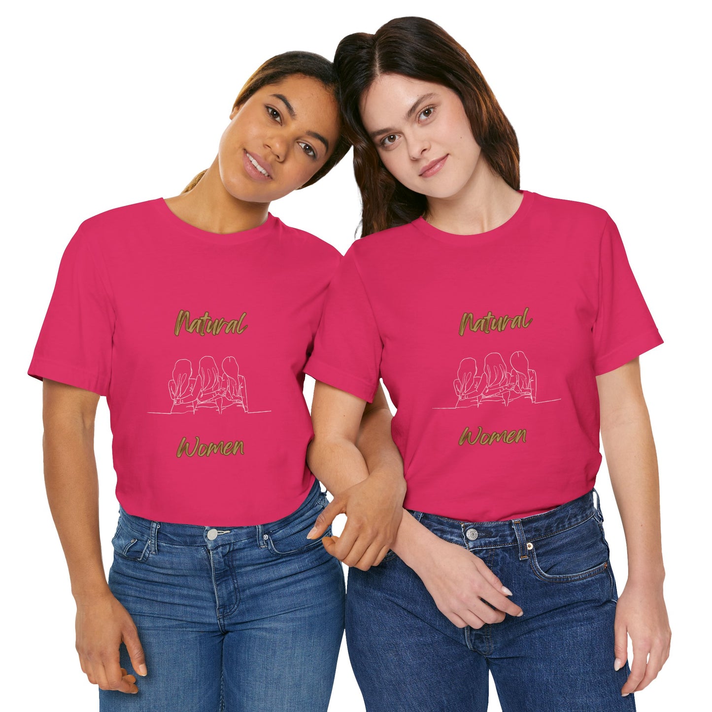 Natural Women Loving Friends (WL) Short Sleeve T-Shirt
