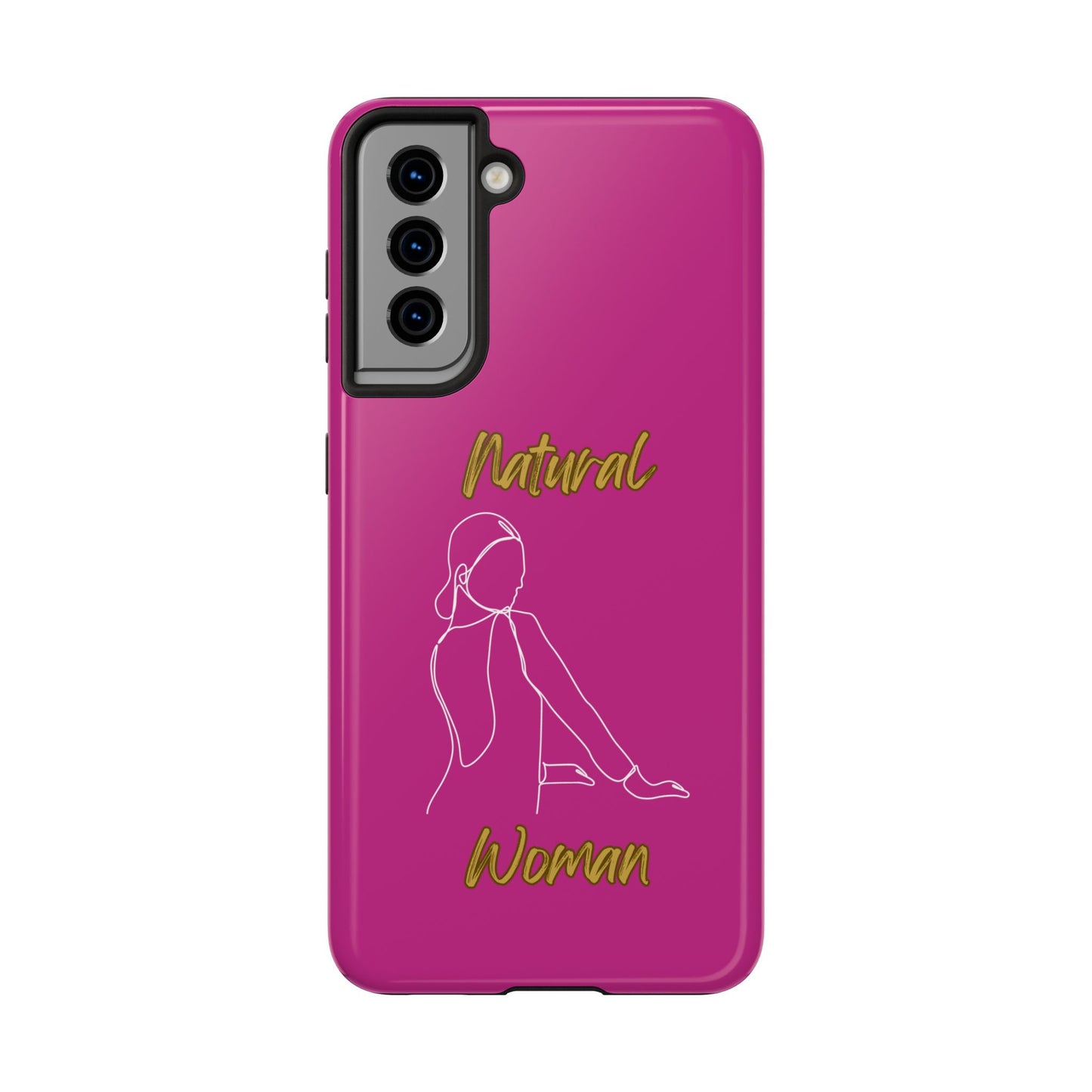 Natural Woman Hands Free (WL)Tough Phone Cases PINK