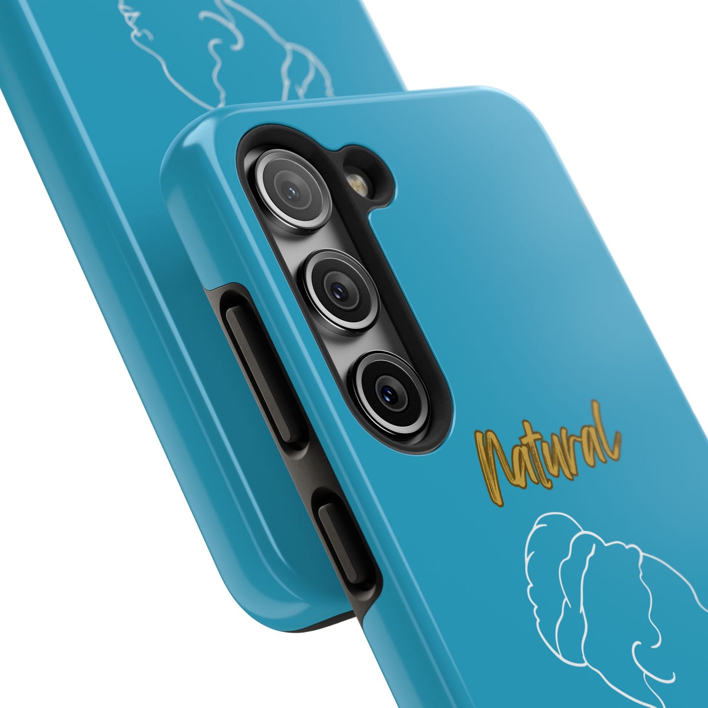 Natural Woman Mixed (WL)Tough Phone Cases TURQUOISE