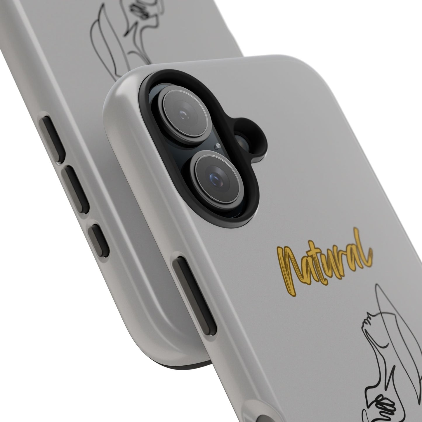 Natural Woman Free (BL)Tough Phone Cases LIGHT GREY