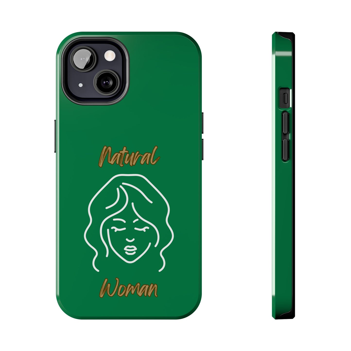 Natural Woman Modest (WL)Tough Phone Cases DARK GREEN