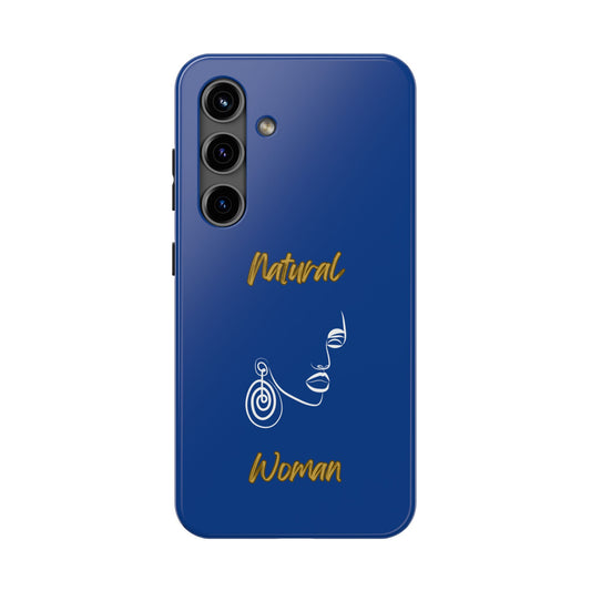 Natural Woman Music In My Soul (WL)Tough Phone Cases DARK BLUE