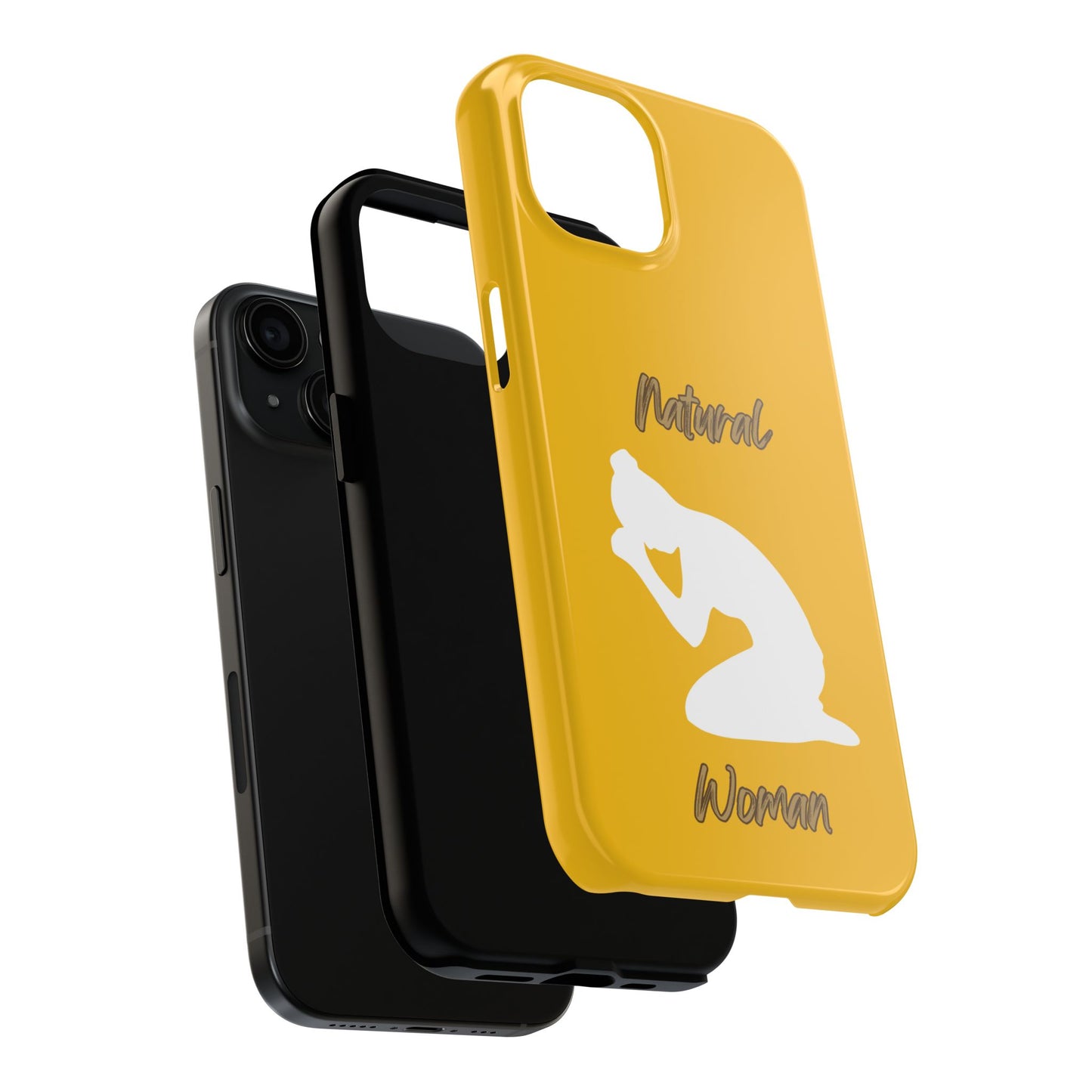 Natural Woman Pray (WL) Tough Phone Cases YELLOW