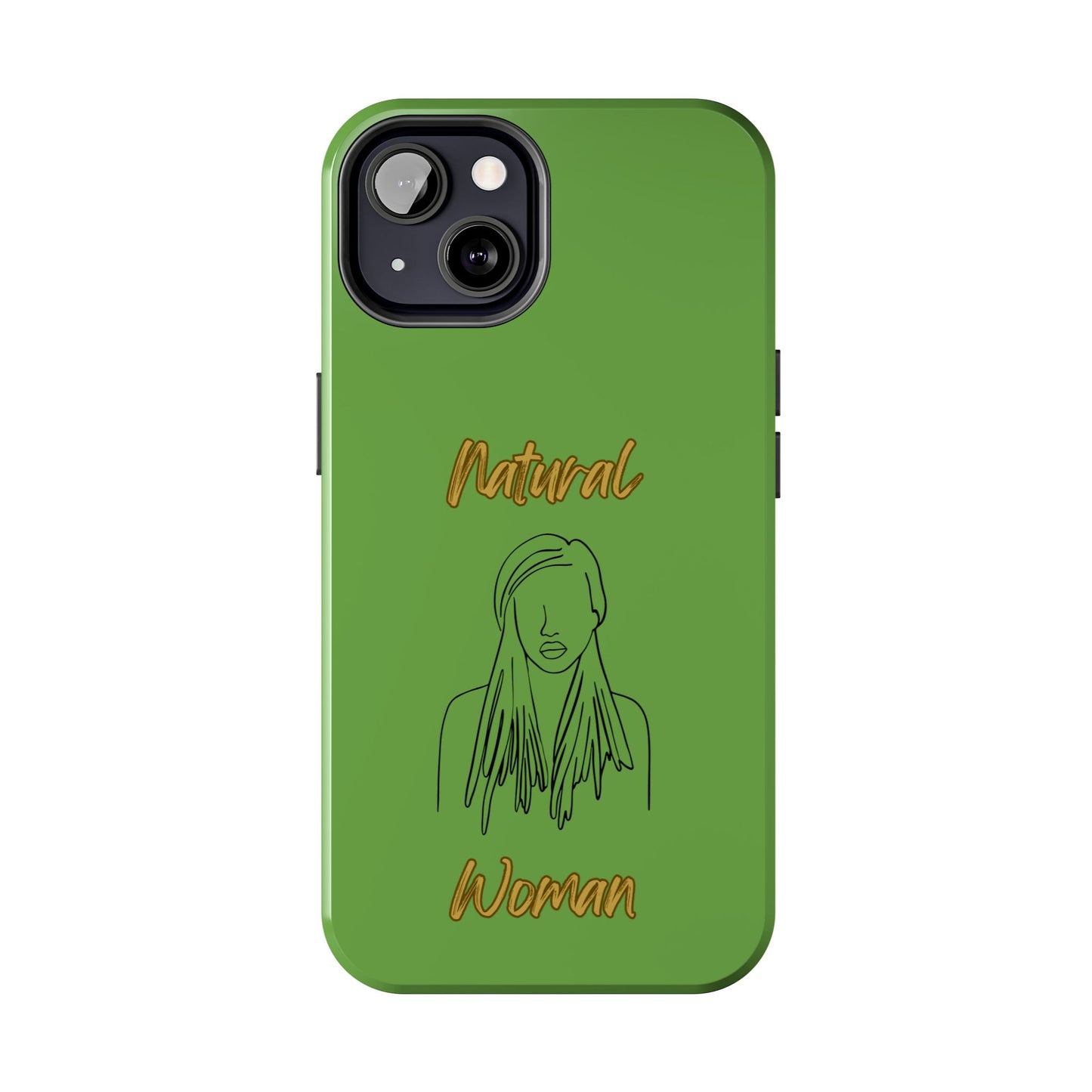 Natural Woman Content (BL)Tough Phone Cases GREEN