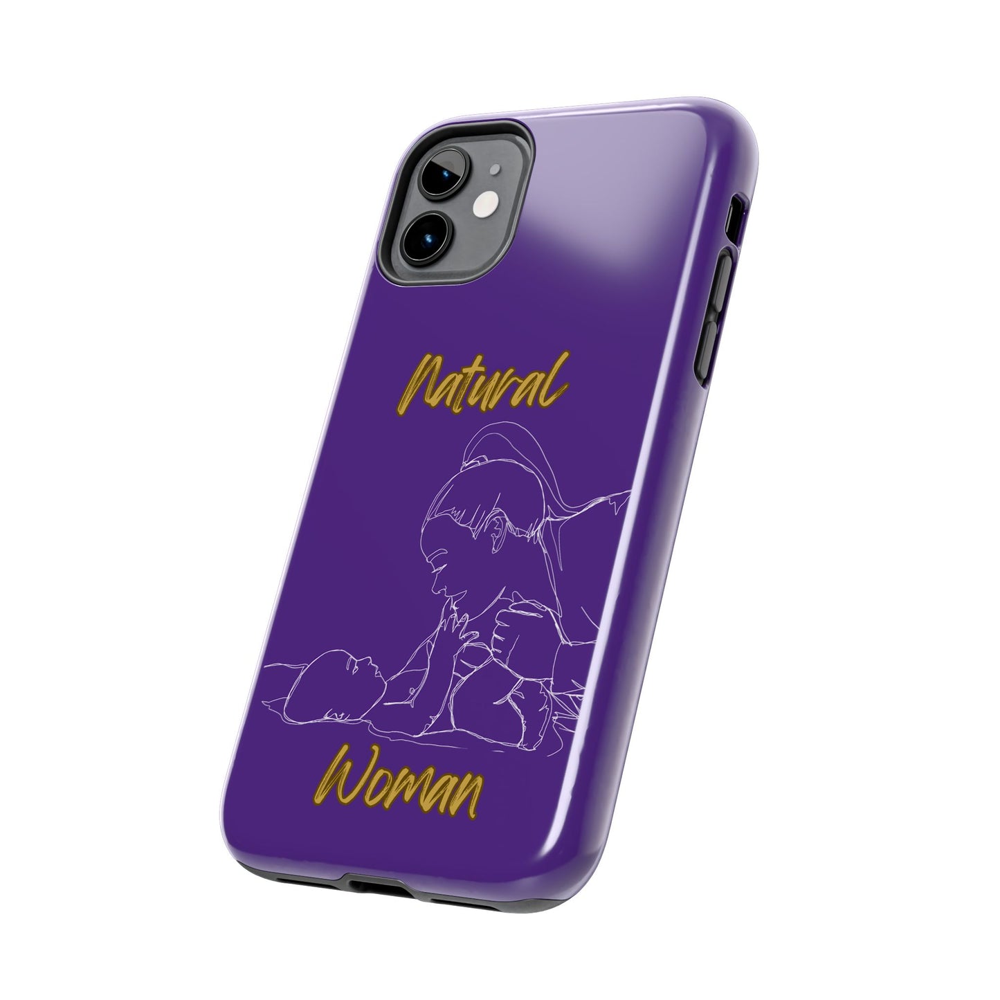 Natural Woman New Life (WL)Tough Phone Cases PURPLE