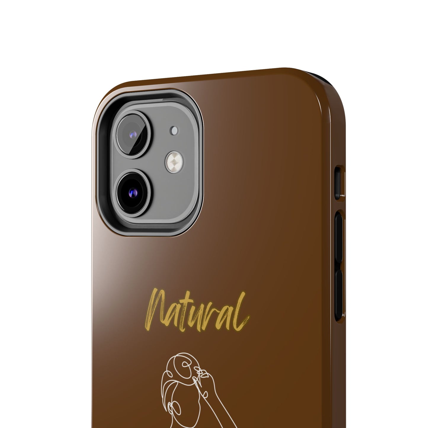 Natural Woman Style (WL)Tough Phone Cases BROWN