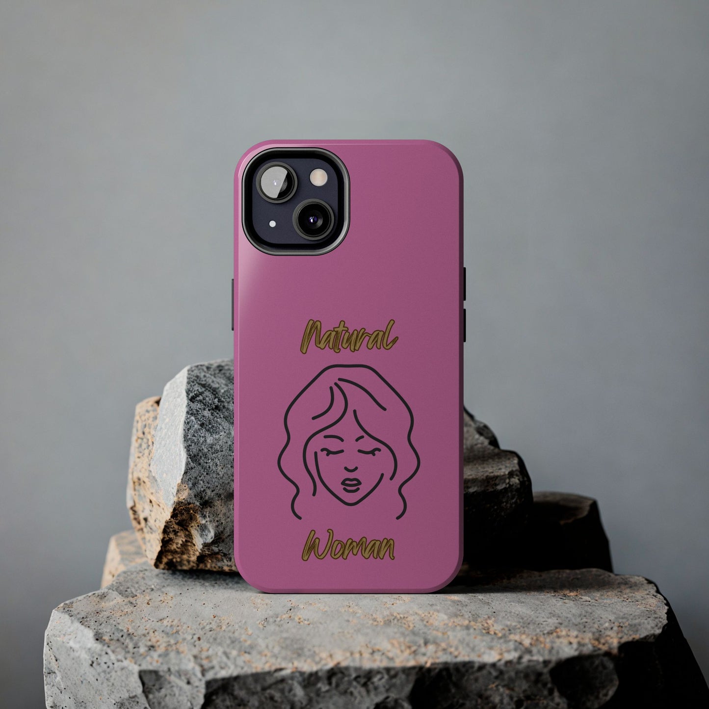Natural Woman Modest (BL)Tough Phone Cases LIGHT PINK