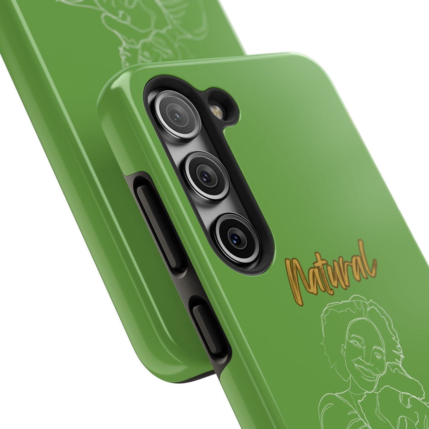 Natural Woman Loving Embrace (WL)Tough Phone Cases GREEN