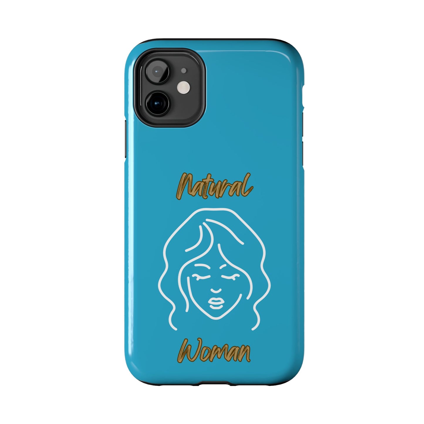 Natural Woman Modest (WL)Tough Phone Cases TURQUIOSE