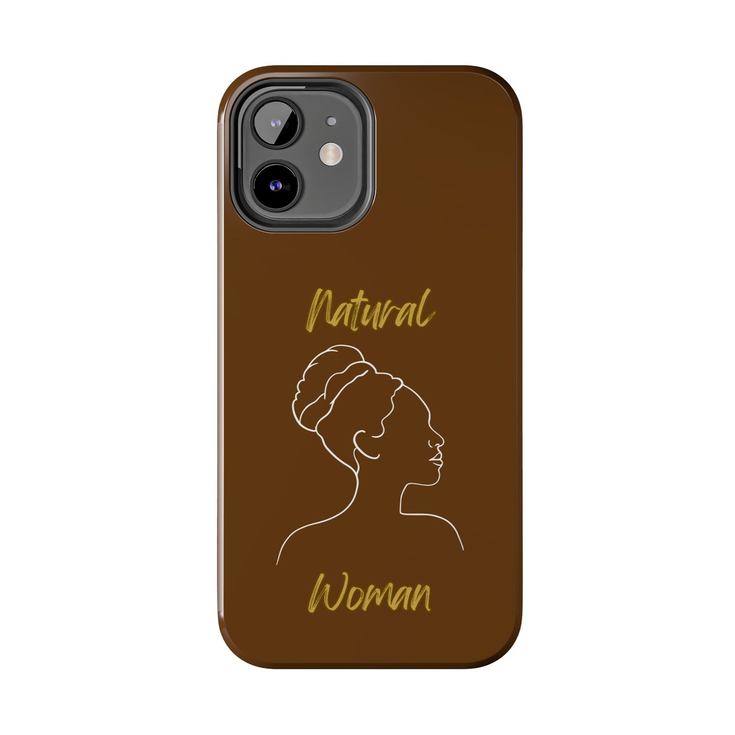 Natural Woman Mixed (WL)Tough Phone Cases BROWN