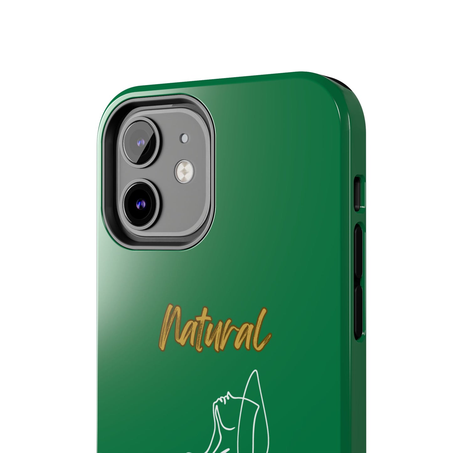 Natural Woman Free (WL)Tough Phone Cases DARK GREEN