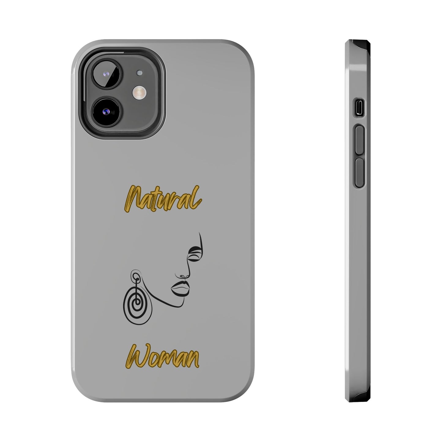 Natural Woman Music In My Soul (BL)Tough Phone Cases LIGHT GREY